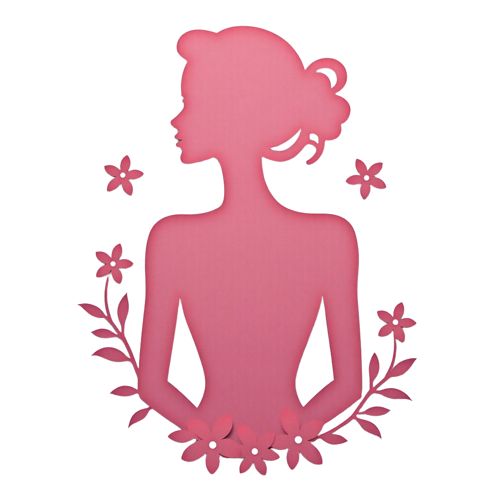 Elegant Floral Silhouette